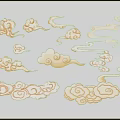 new auspicious cloud moire auspicious cloud moire new auspicious cloud 3d model