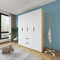 Modern Wardrobe Cabinet Zhang 3d model