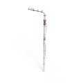 Industrial Stainless Steel Measuring Rod With Curved Top And Calibration Marks