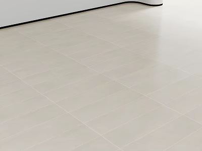 Warm gray tile soft light brick matte tile 3d model