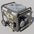 Old gasoline generator 3d model