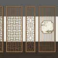 Screen Partition Screen Partition Entrance Screen 3d model