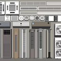 Modern Sleek Air Conditioner Fans Including Wall Mounted Floor Standing and Diverse Styles