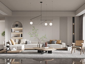 The Silent Living Room 3d model