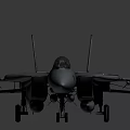 U.S. Army F14 Panda Aircraft 3d model