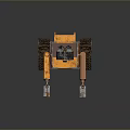 Robot Number Five Robot Sci-Fi Robot Character 3d model