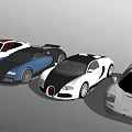 Luxury Sports Cars In Various Colors With Sleek Exteriors And Stylish Designs
