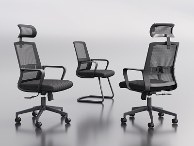 Modern office chair 3d model