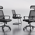 Modern office chair 3d model