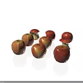 Fresh Red and Yellow Apples as Healthy Nutritious Snack for Daily Diet