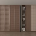 Middle style wardrobe 3d model