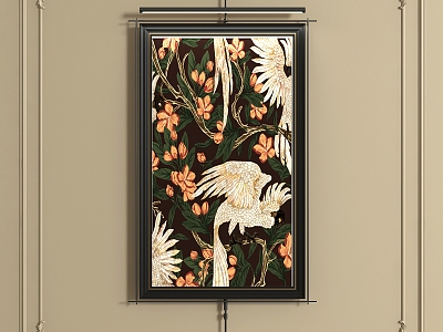 decorative painting 3d model