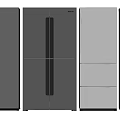 Modern refrigerator 3d model