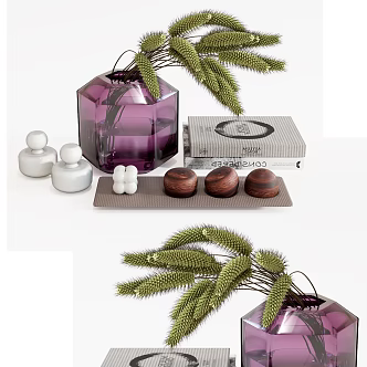 Modern Ornaments Combination Jewelry Ornaments Combination 3d model
