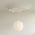 Modern chandelier spherical chandelier 3d model