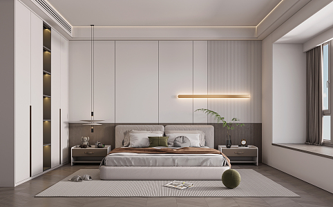 Modern Bedroom 3d model