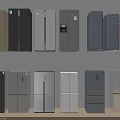 Stylish Refrigerators And Freezers In Multiple Colors For Modern Home Appliances