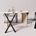 Modern Minimalist Desk Design With Light Wood Surface Chair And Table Lamp