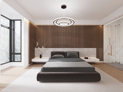 Modern Home Bedroom model