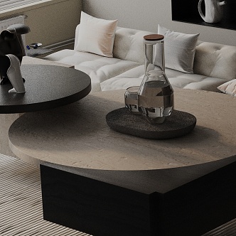 Modern coffee table 3d model