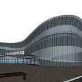 Modern Museum Architecture 3d model