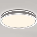 Modern LED Ceiling Lights With Rectangular Round And Polygonal Shapes For Home Illumination 3d model