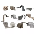 Soft Cozy Bedding Collection With Various Neutral Tones And Stylish Throws