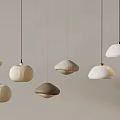Quiet wind small chandelier 3d model