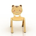 Jane European Children's Chair 3d model