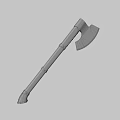 Weapons Medieval Axe 3d model