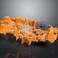 Cave Mountain Cave Cave Realistic 3d model