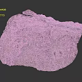 Natural Decorative Stone With Irregular Shape Colorful Texture And Green Blue Details
