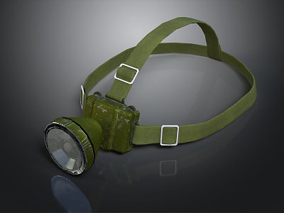 Headlamp Miner's Lamp Headmounted Lamps Lighting Searchlight Lamps Lighting Fixtures Furniture 3d model