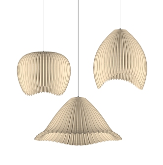 Modern Chandelier Combination Art Chandelier Guest Restaurant Chandelier 3d model