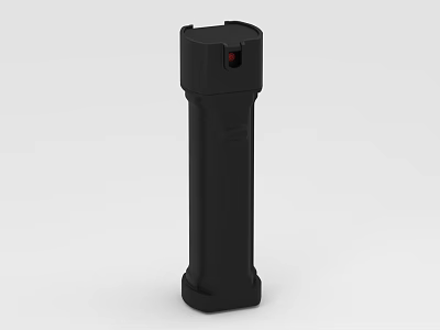 Black Tactical Weapon Magazine Designed for Firearms with Durable Build and Compact Size 3d model