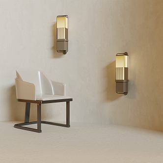 New Chinese Wall Lamp 3d model