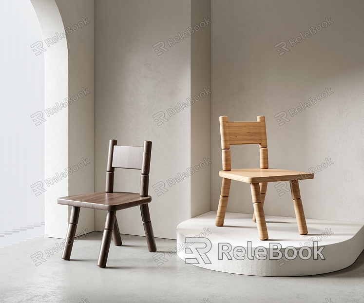 Modern Dining Chair Single Chair model