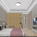 Modern Living And Dining Area Interior With Sofa Coffee Table And Decorative Painting