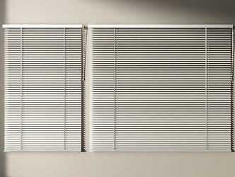 Venetian blinds, blackout blinds, curtains, lifting blinds, sunshades, pull blinds, roller blinds 3d model