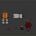 Industrial Equipment Including Portable Lighting Tower Wind Turbine Generators And Small Tools