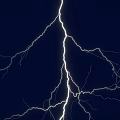 lightning thunder weather 3d model
