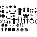 New Chinese handle 3d model