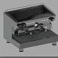 Chromagene Modern Kitchen Appliance Stainless Steel Espresso Machine With Double Spouts