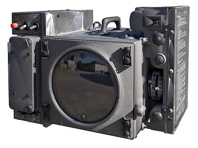 Industrial LOFT audio old speaker 3d model