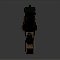 Modern sci-fi rifle sci-fi sniper rifle laser pulse gun pulse gun 3d model