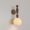 Modern retro and antique wall lamp 3d model