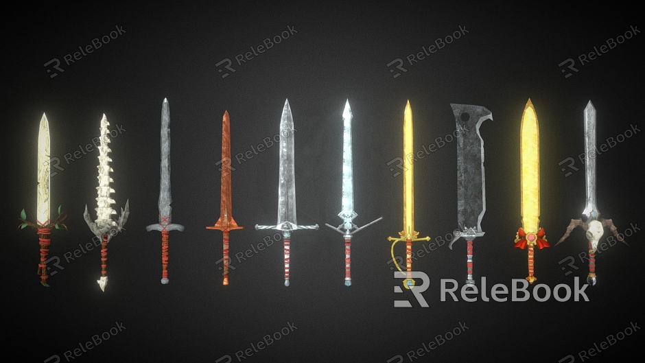 Game Sword Pack model