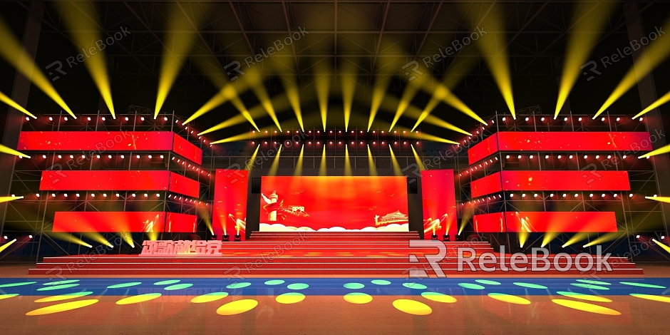 Modern Stage Graduation Ceremony model