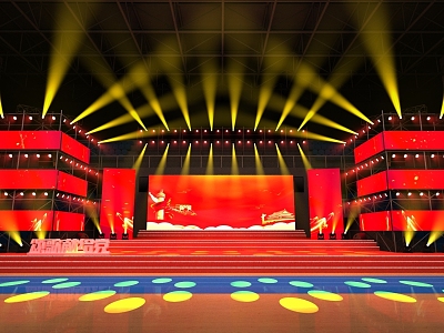 Modern Stage Graduation Ceremony model