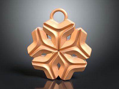 Modern pendant gemstone pendant diamond pendant 3d model